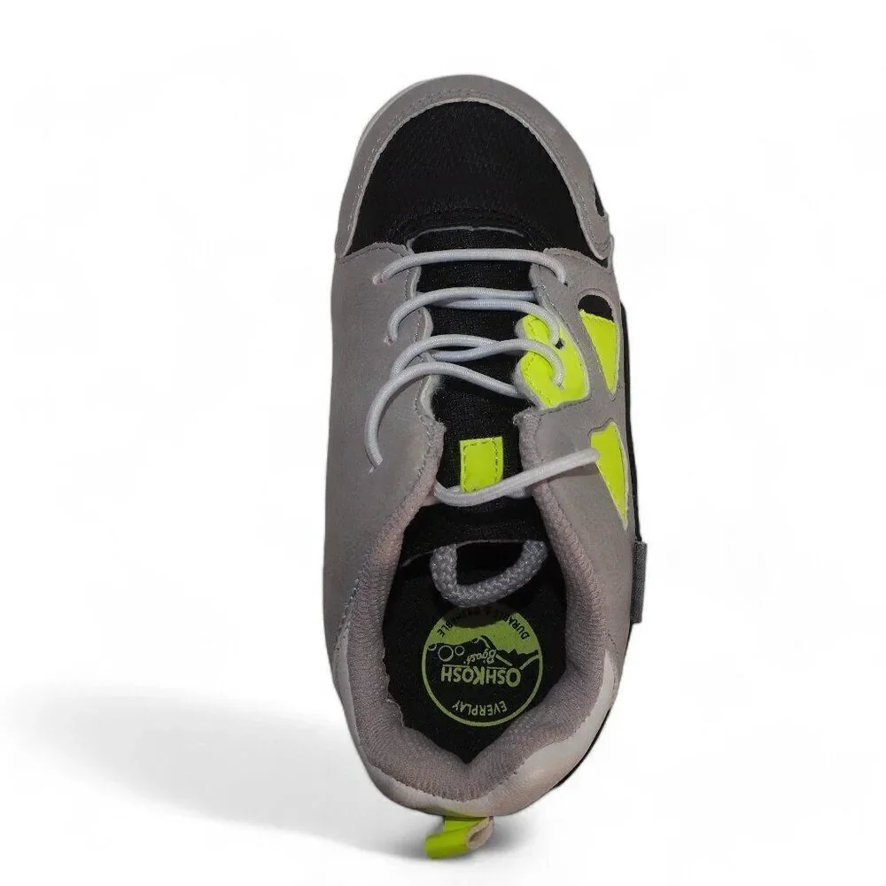 OshKosh B'gosh Futurah Ever Play Slip-on Sneakers Grey Toddler 11‎